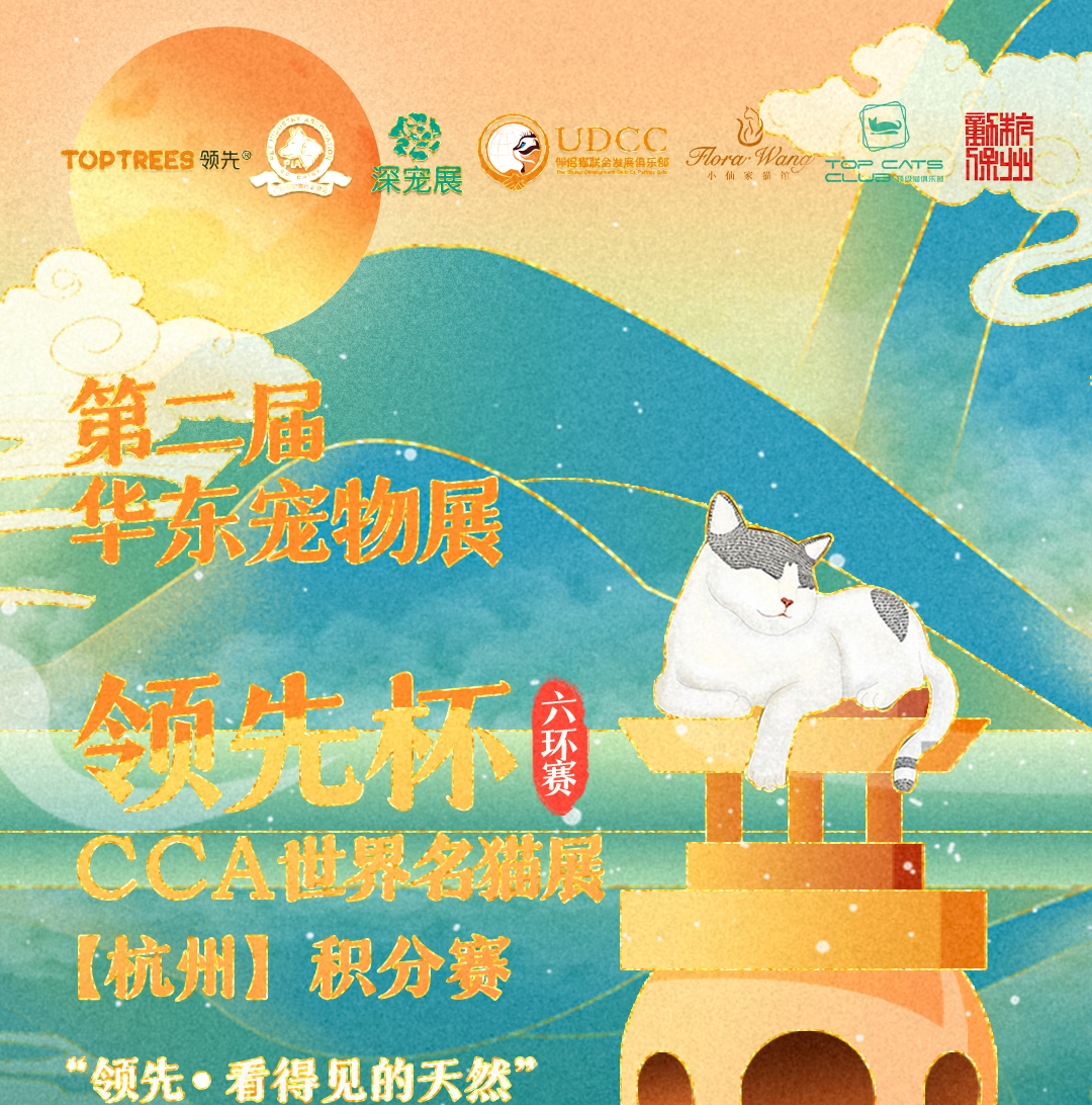CCA世界名猫展UDCC(杭州)积分赛